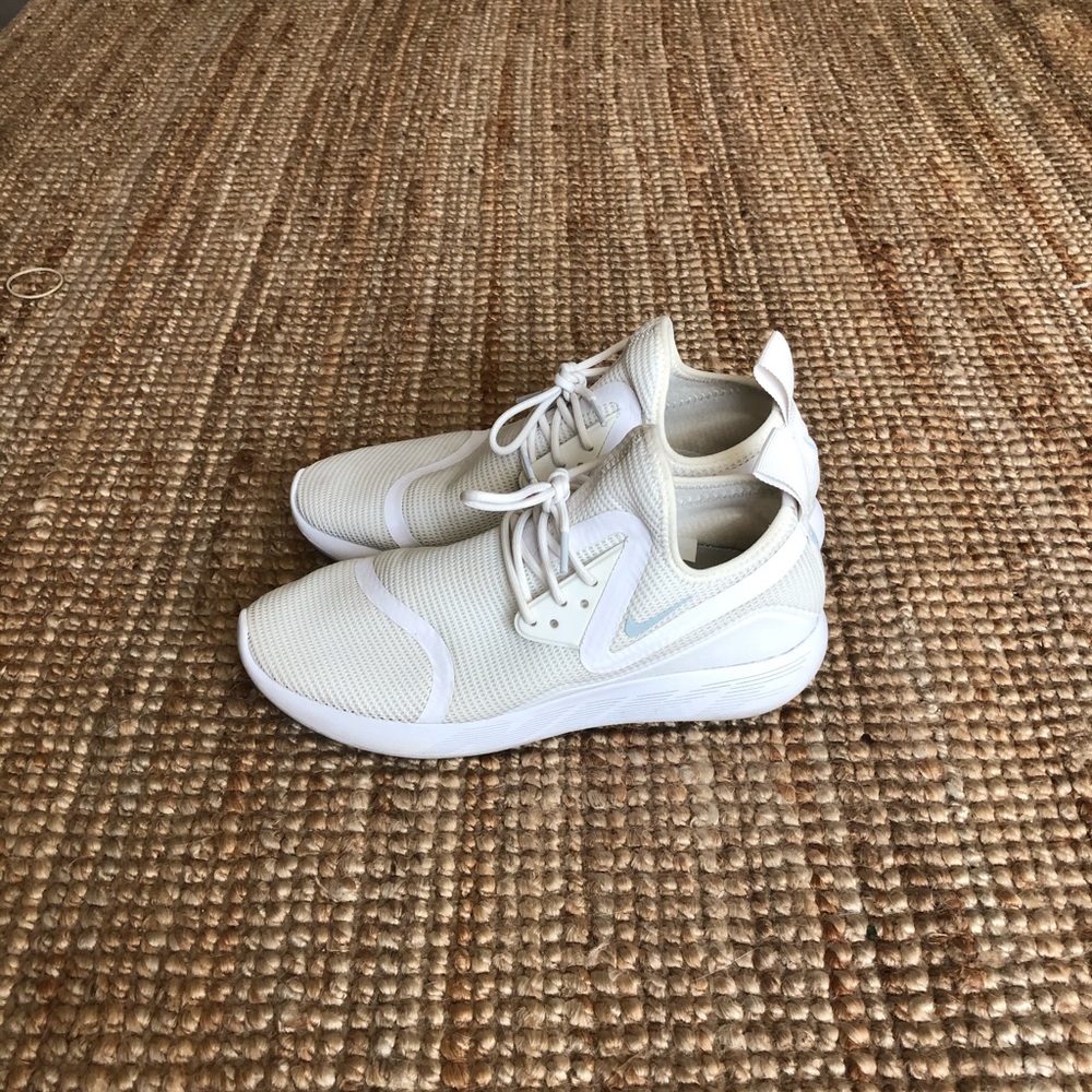 Nike lunar charge triple white